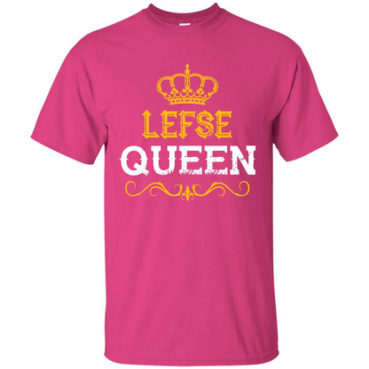 Norsland T-shirt Lefse Queen T-shirt Heliconia