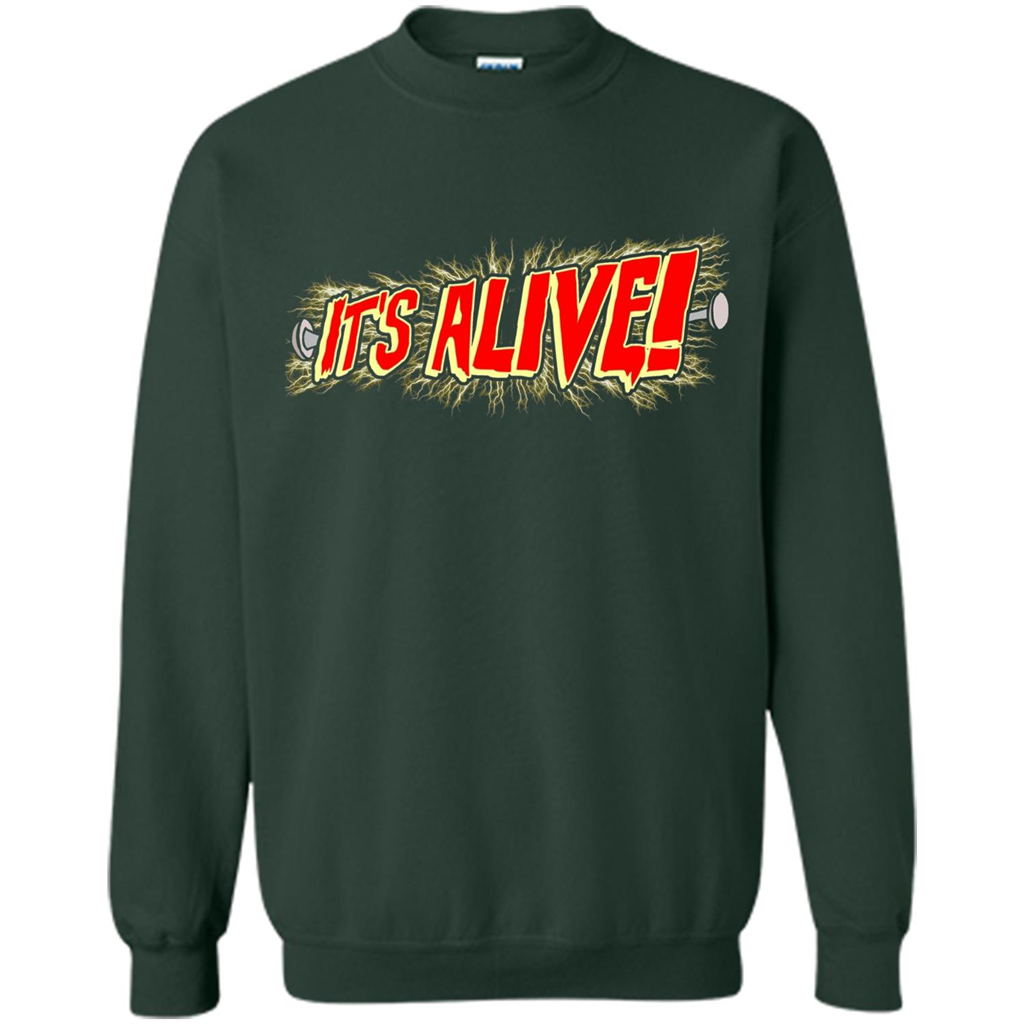 It's Alive Frankenstein T-shirt Forest Green
