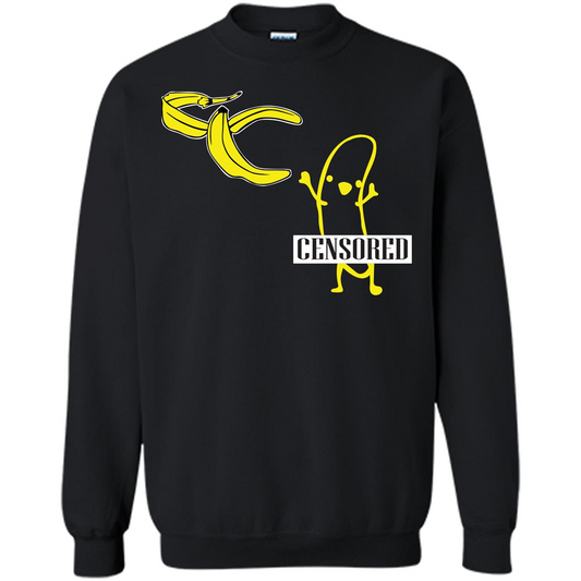 Banana T-shirt Censored T-shirt Black