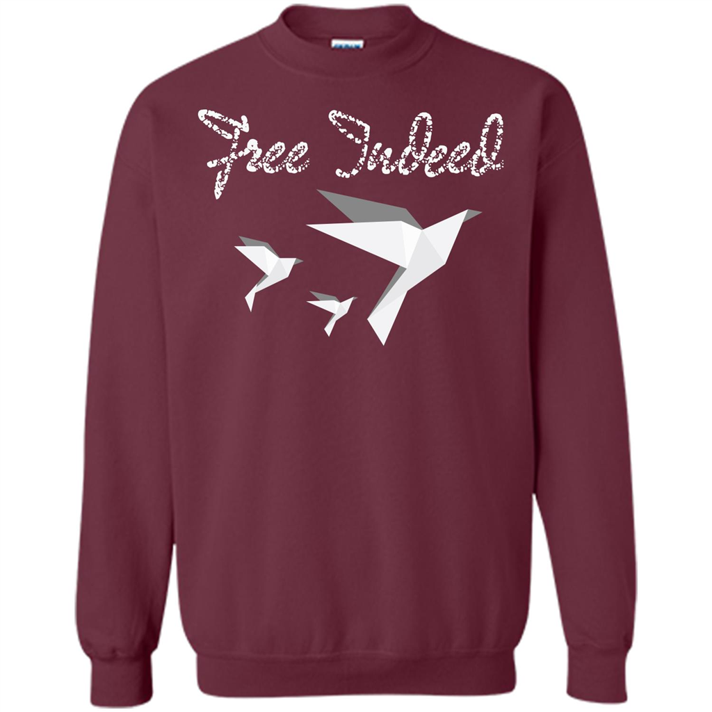 Free Indeed T-shirt Maroon