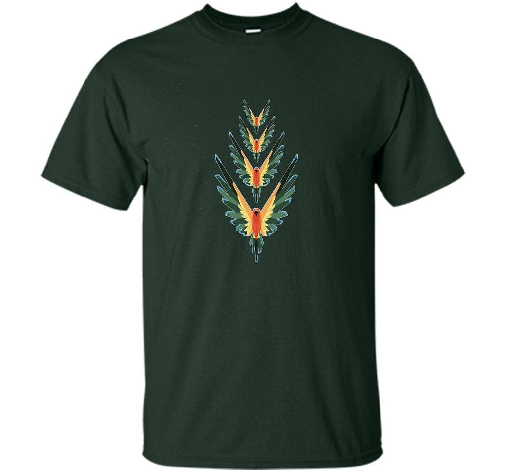 Vibrant T-Shirt Be A Maverick T-shirt Forest Green