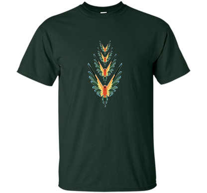 Vibrant T-Shirt Be A Maverick T-shirt Forest Green
