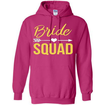 Bachelorette Party T-Shirts Bridesmaids Bride Squad T-Shirt Heliconia