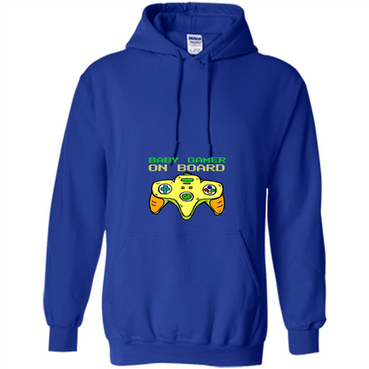 Pregnancy & Birth T-shirt Baby Gamer On Board Royal
