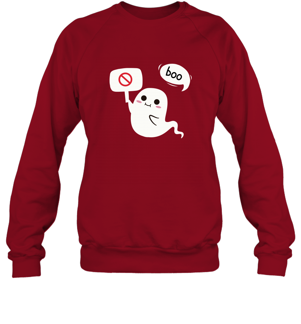 Boo Pink Shirt Sweatshirt Sweatshirt Cardinal Red