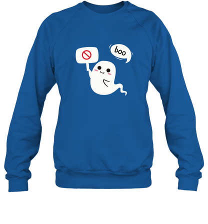 Boo Pink Shirt Sweatshirt Sweatshirt Royal