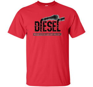 Diesel Rolling Coal T-Shirt Black Smoke Lifted Truck T-shirt