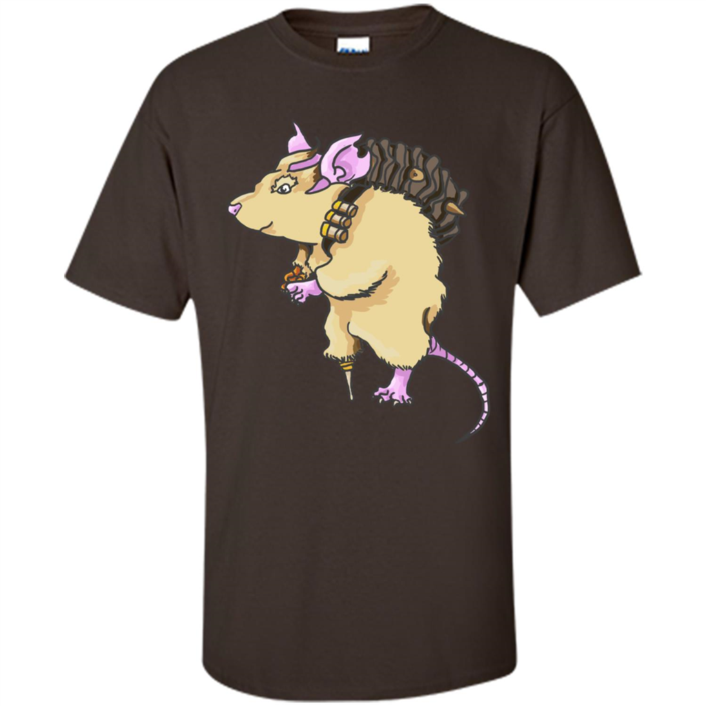 Gamer T-Shirt Junkrat Overwatch Dark Chocolate