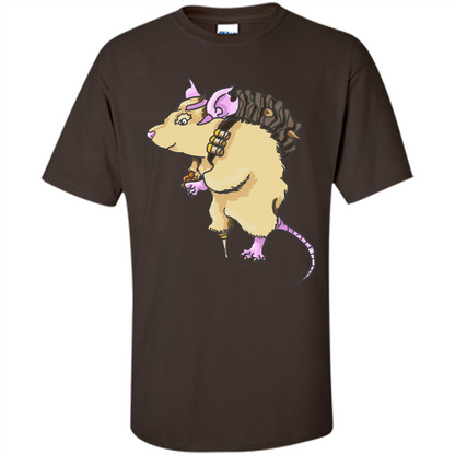 Gamer T-Shirt Junkrat Overwatch Dark Chocolate