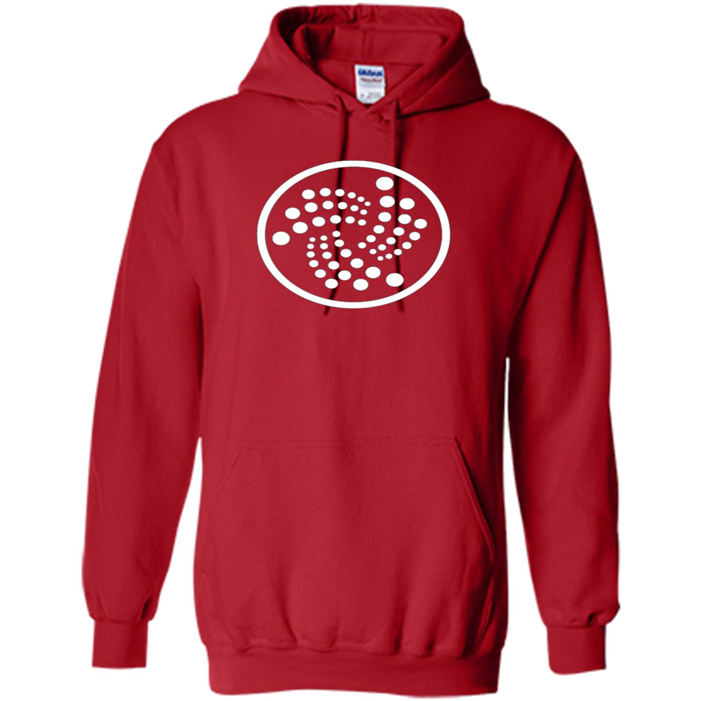 Iota T-Shirt - MIOTA Cryptocurrency Blockchain Token T-shirt Red