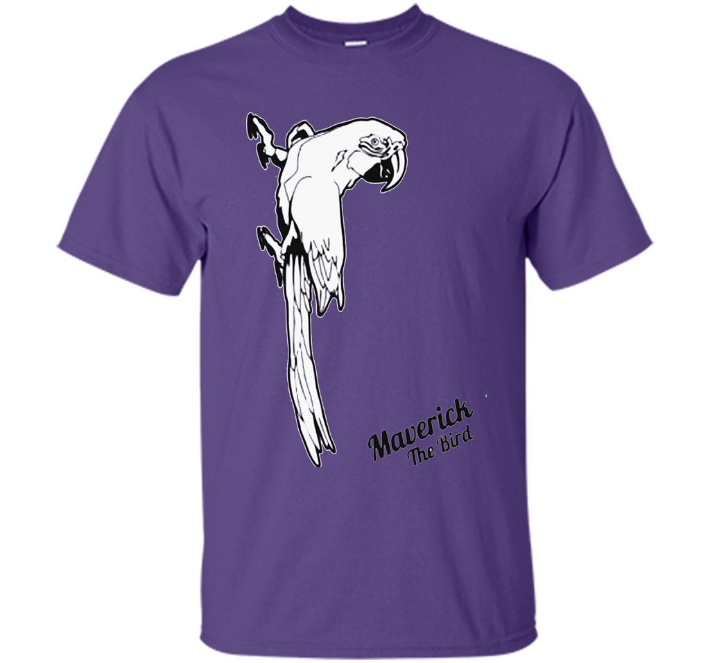 Vibrant T-Shirt Be A Maverick T-shirt Purple