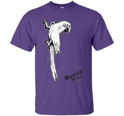 Vibrant T-Shirt Be A Maverick T-shirt Purple