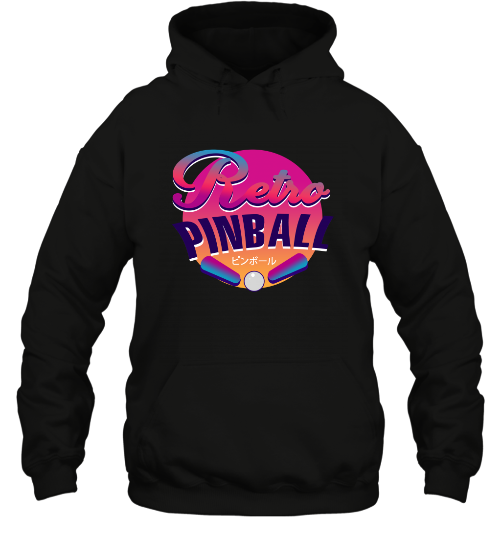 Retro Pinball Shirt Hoodie