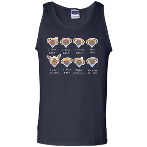 I Love Math T-shirt Dog Emotion