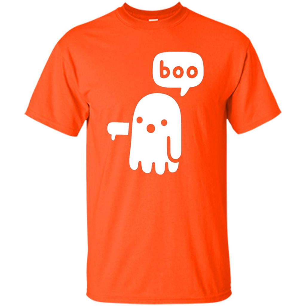Ghost Of Disapproval T-shirt Boo Orange