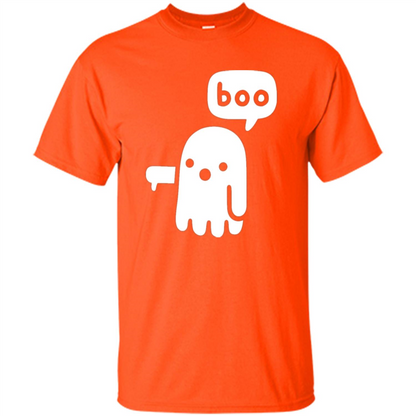 Ghost Of Disapproval T-shirt Boo Orange