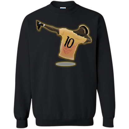 Dabbing Soccer T-shirt Black