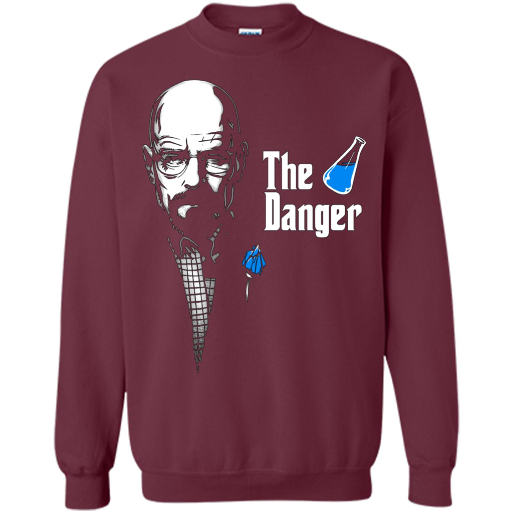 Movies T-shirt The Godfather Of Danger Maroon