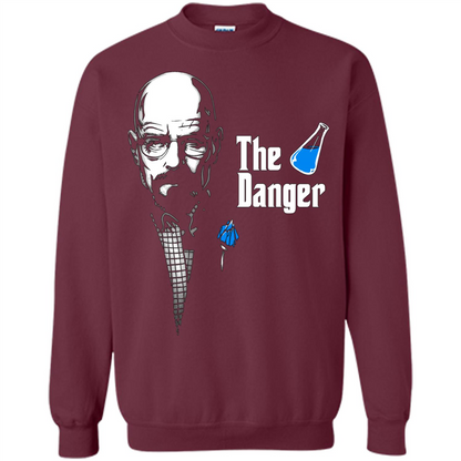 Movies T-shirt The Godfather Of Danger Maroon