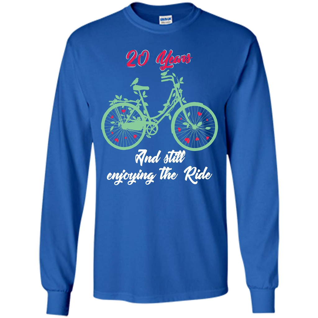 Anniversary T-shirt 20 Years And Still Enjoying The Ride Royal