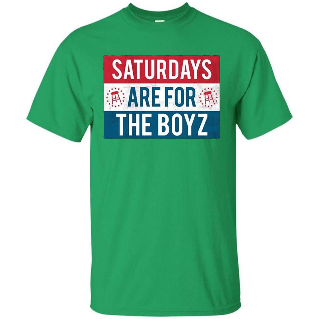 Saturdays Are For The Boyz T-shirt Irish Green