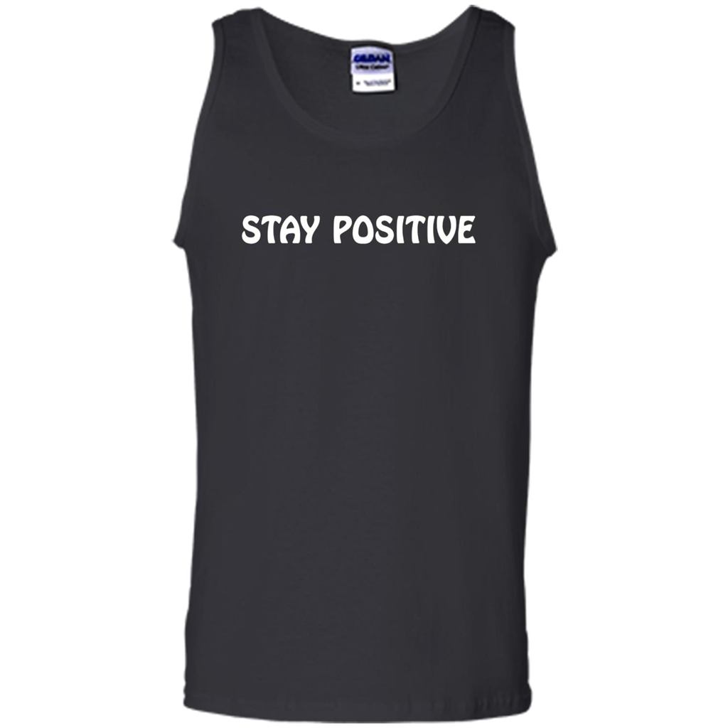 Stay Positive T-shirt Black
