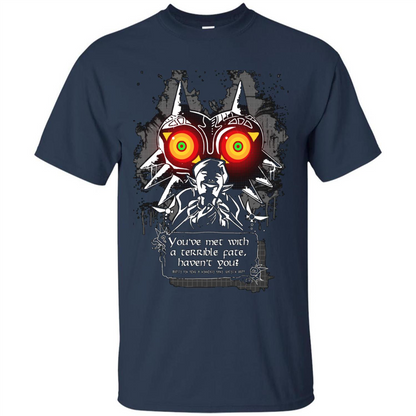 You've Met With A Terrible Fate, Haven't You T-shirt Navy