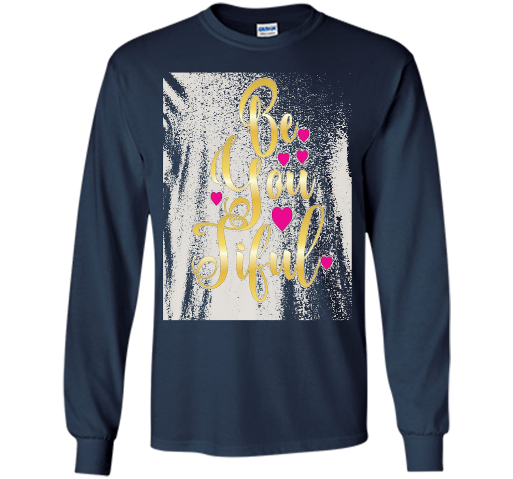 Beautiful Woman T-Shirt shirt Navy