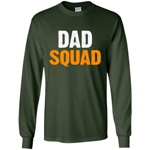 Fathers day T-shirt DAD Squad Funny T-Shirt
