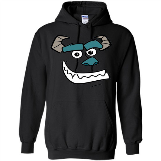 Monsters Sully Face T-Shirt Black