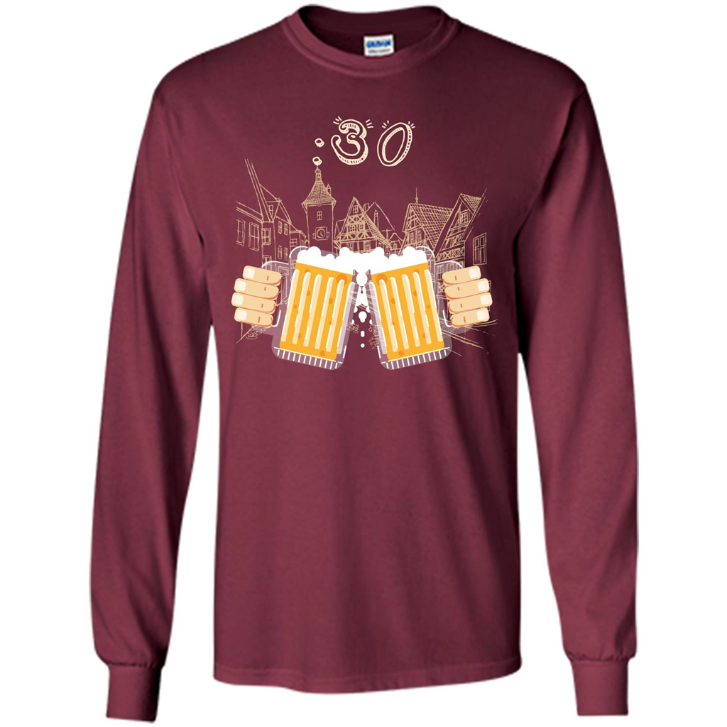 Beer:30 Time T-shirt Maroon