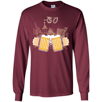 Beer:30 Time T-shirt Maroon