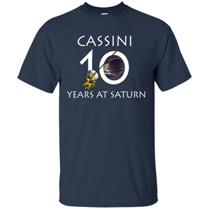 Cassini Grand Finale T-shirt Cassini 10 Years At Saturn T-shirt