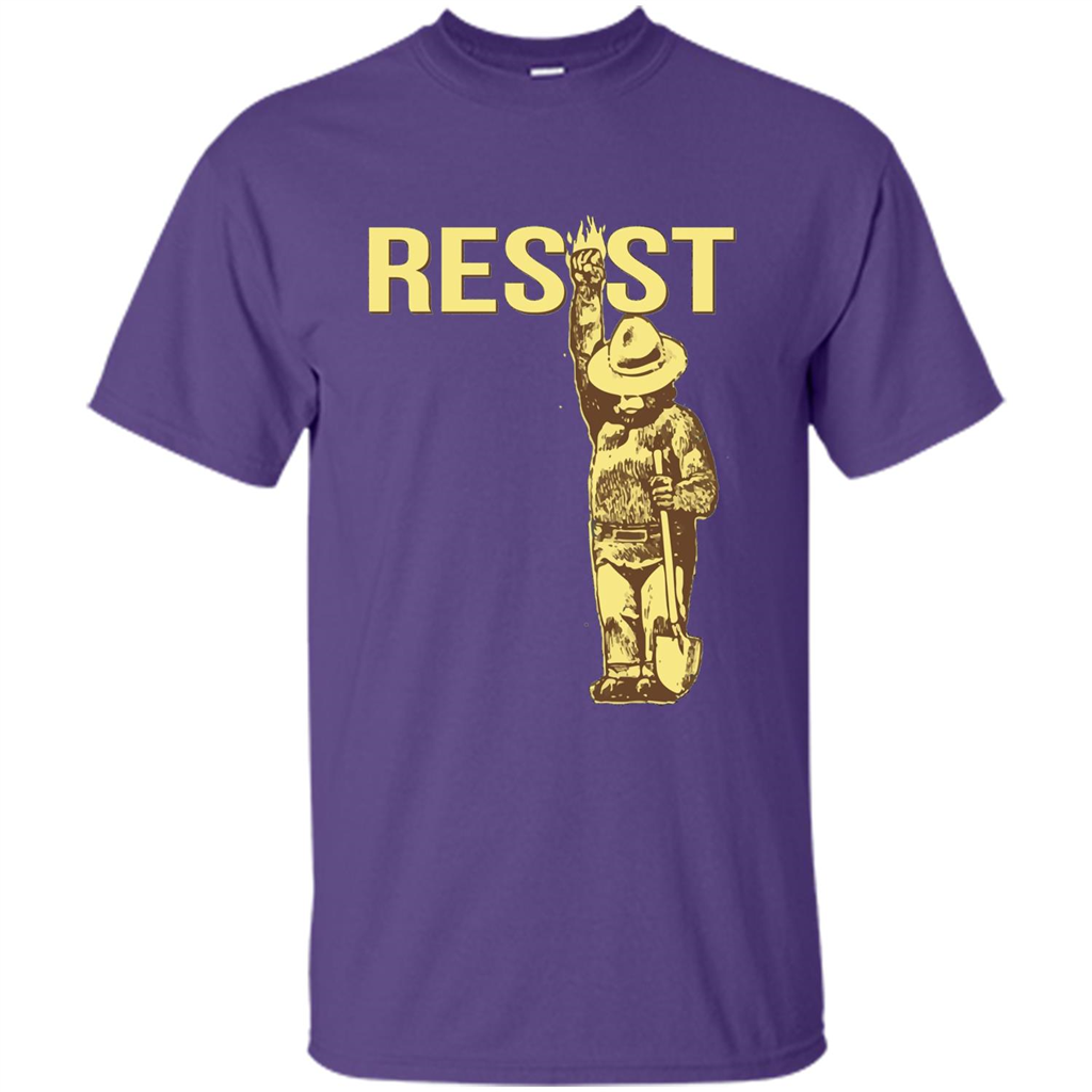 Resist T-shirt National Park Resist Purple