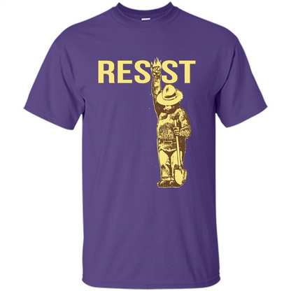 Resist T-shirt National Park Resist Purple