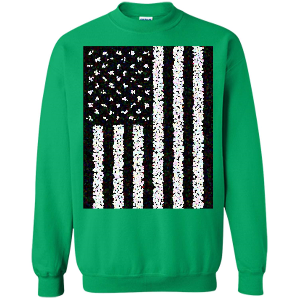 American Flag T-shirt Irish Green