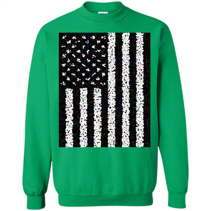 American Flag T-shirt Irish Green