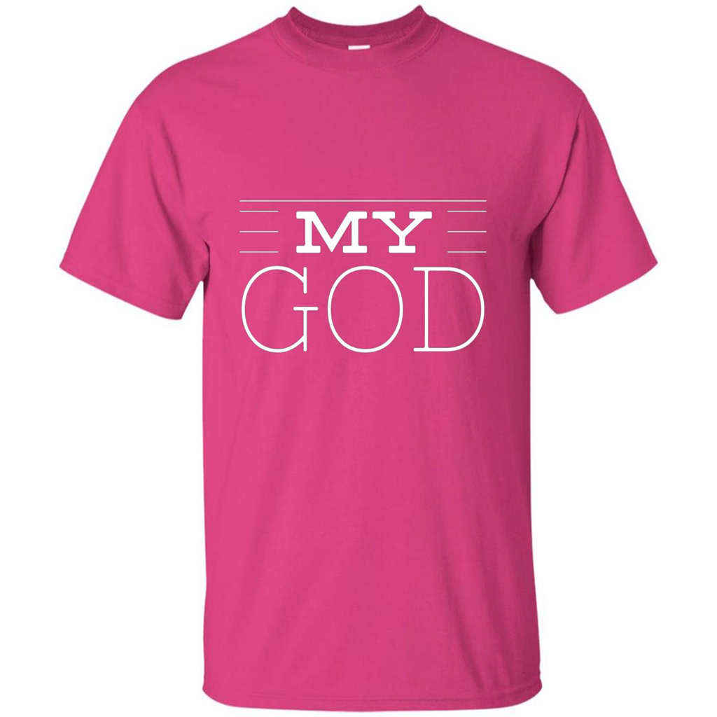 Christian T-shirt My God Heliconia