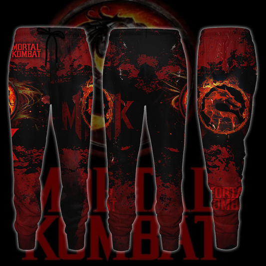 Mortal Kombat All Over Print Beach Shorts Jogger Joggers