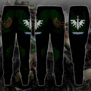 Warhammer 40K Dark Angels Video Game All-Over T-shirt Hoodie Tank Top Hawaiian Shirt Beach Shorts Joggers Joggers S 