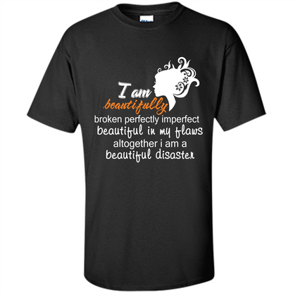 I Am Beautiful Disaster Black
