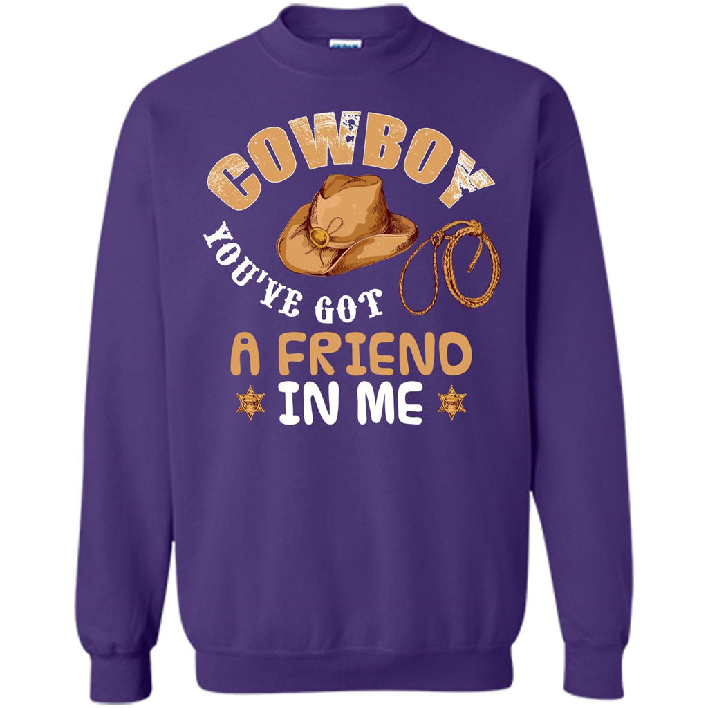 Cowboy You've Got a Friend in Me T-shirt Orange