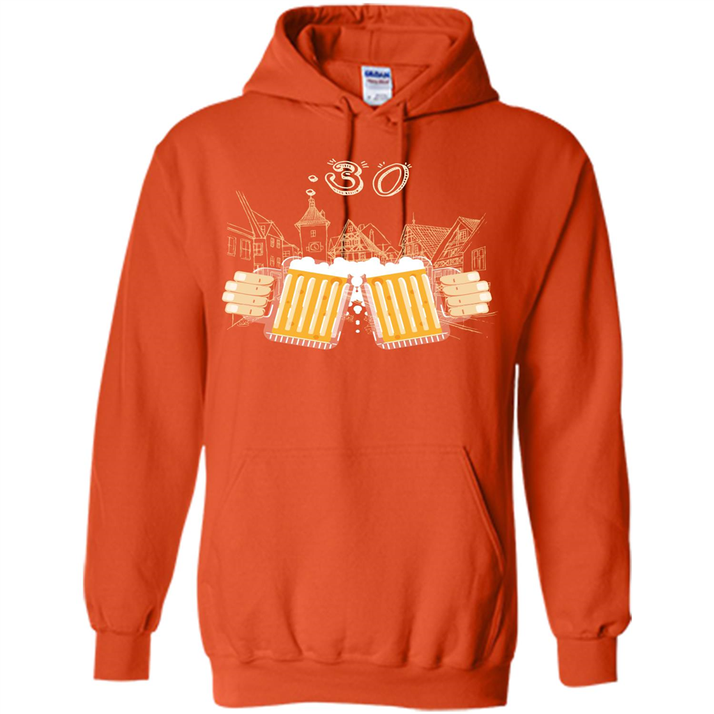 Beer:30 Time T-shirt Orange
