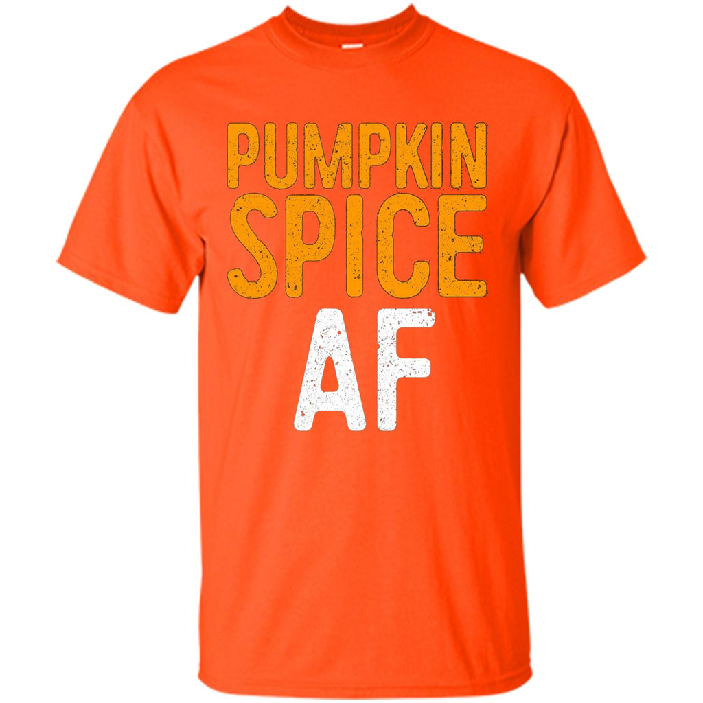 Pumpkin Spice AF T-shirt Orange