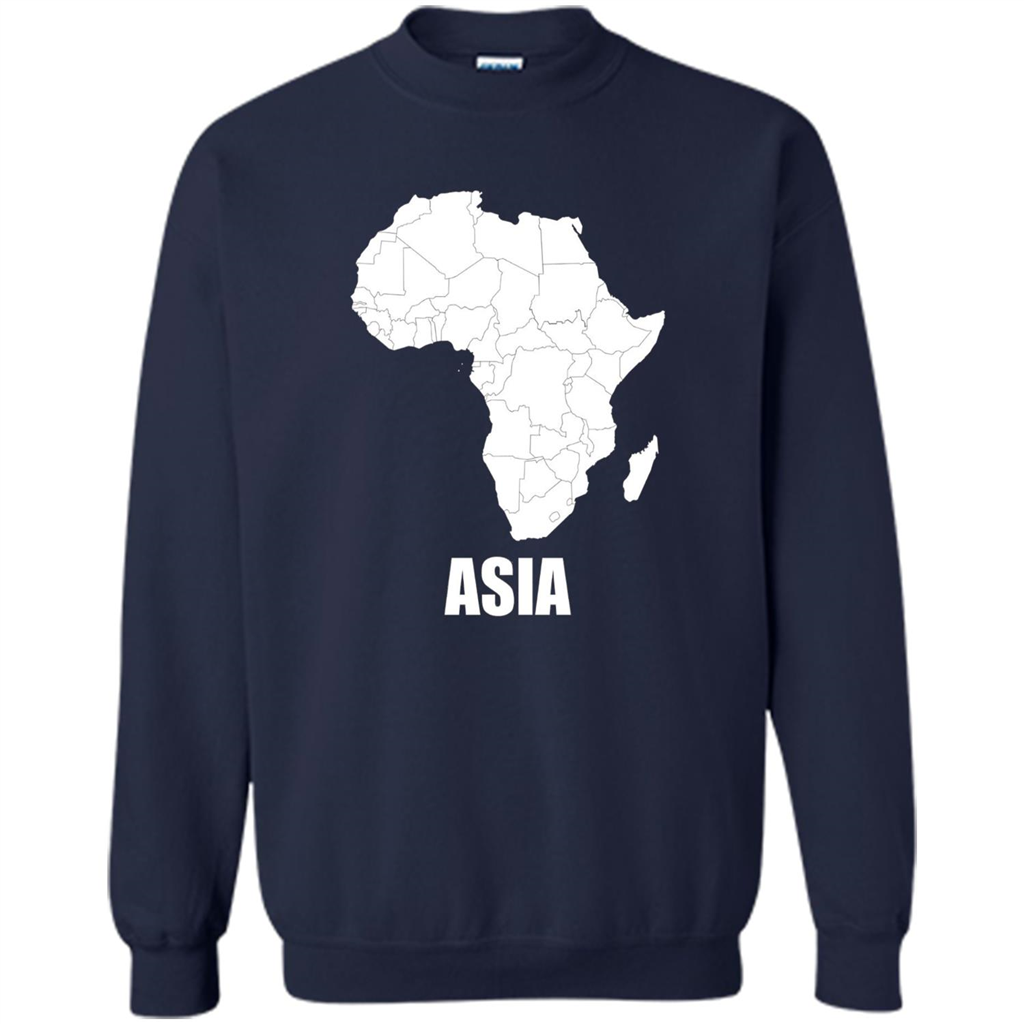 Africa Asia Funny t-shirts - Humor T-shirts Navy
