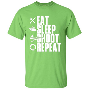 Eat Sleep Shoot Repeat T-shirt