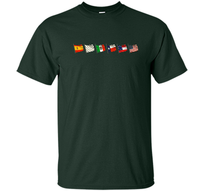 Six Flags Over Texas T-shirt Forest Green