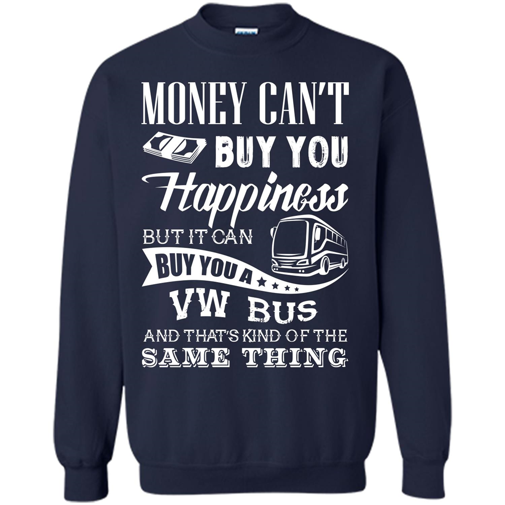 Driver T-shirt Money Can’t Buy You Happiness T-shirt Navy