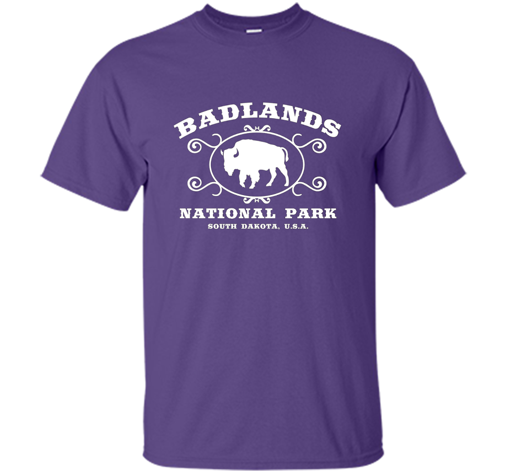 Whereables: Badlands National Park T-Shirt cool shirt Purple