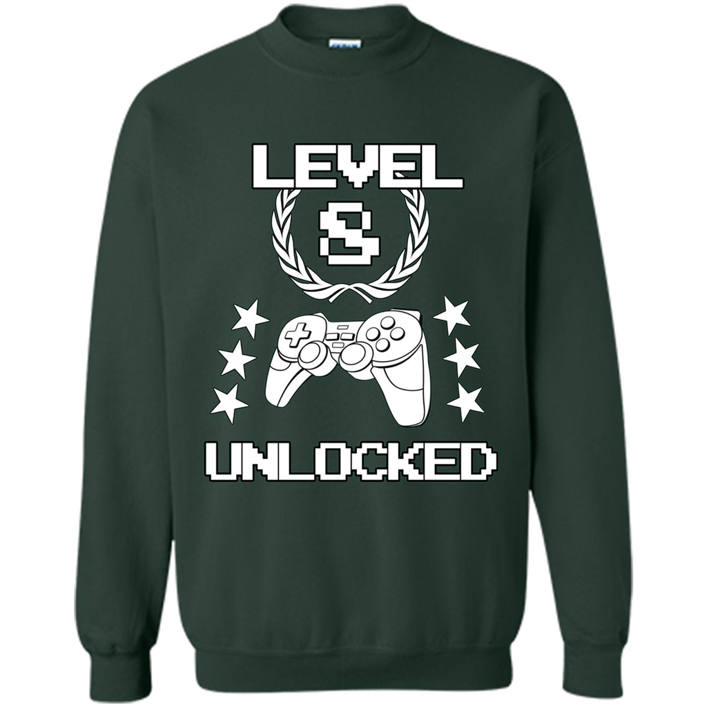 Video Game T-shirt Legendary Gamers 8th Unlocked T-shirt